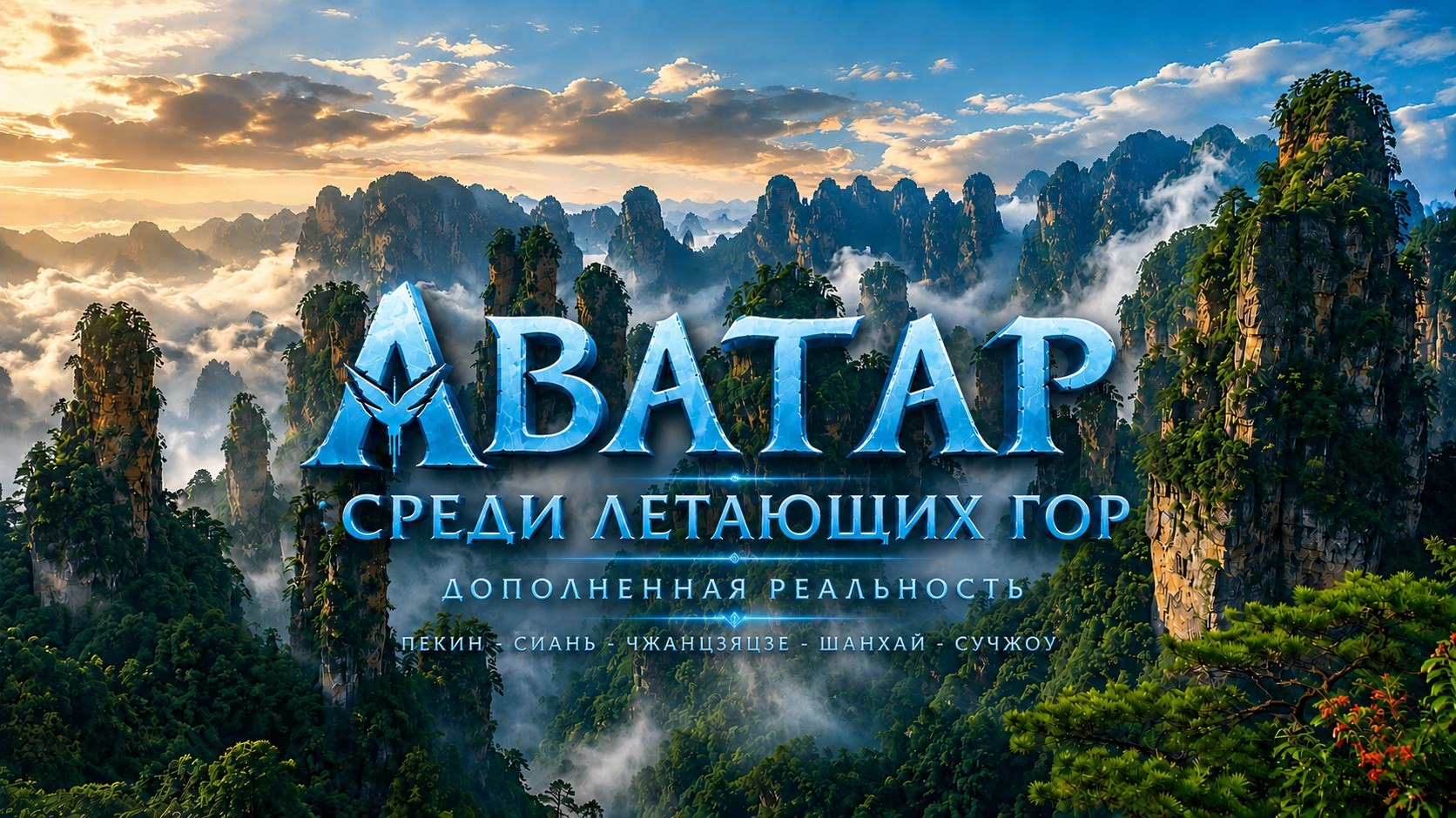 Авторский тур “Аватар. Среди летающих гор. Дополненная реальность.”